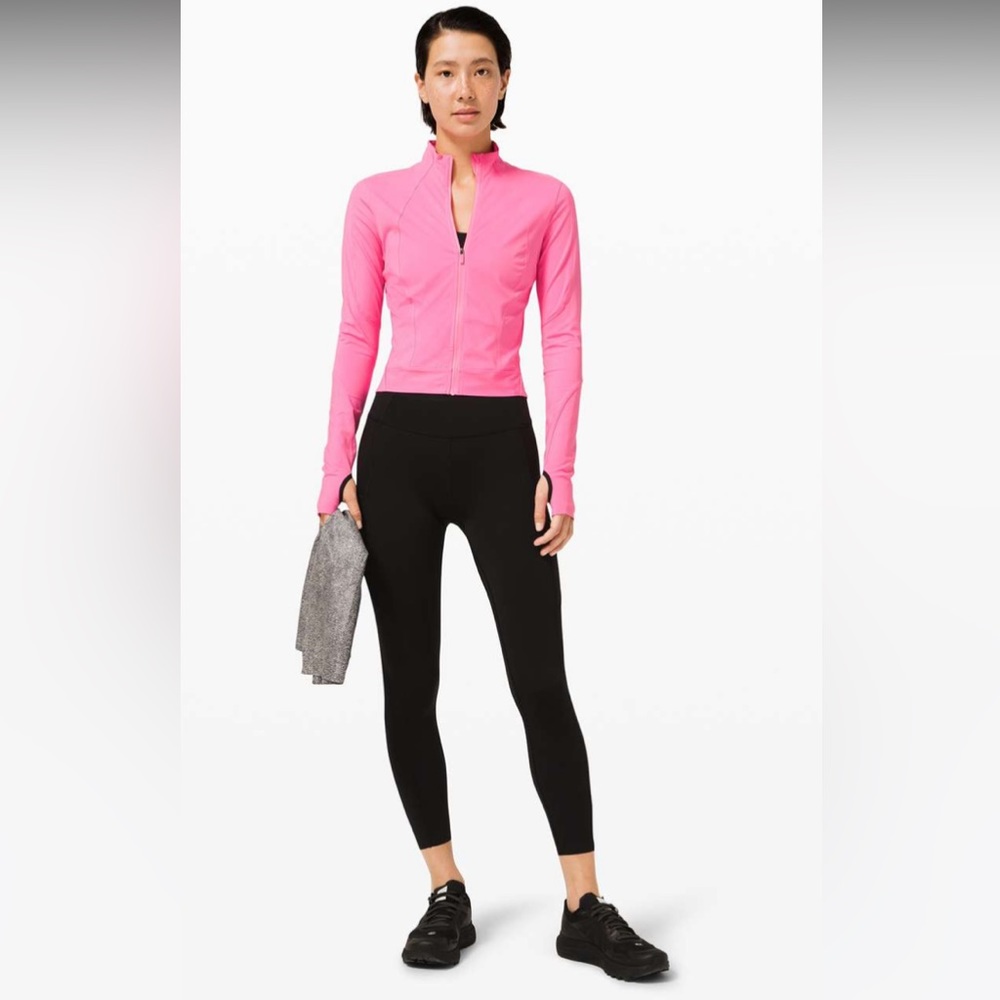 COPY - lululemon final mile jacket women pink